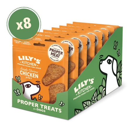 Lily's Kitchen Simply Glorious Chicken Jerky Dog Treats - 8 x 70g, Lily's Kitchen,