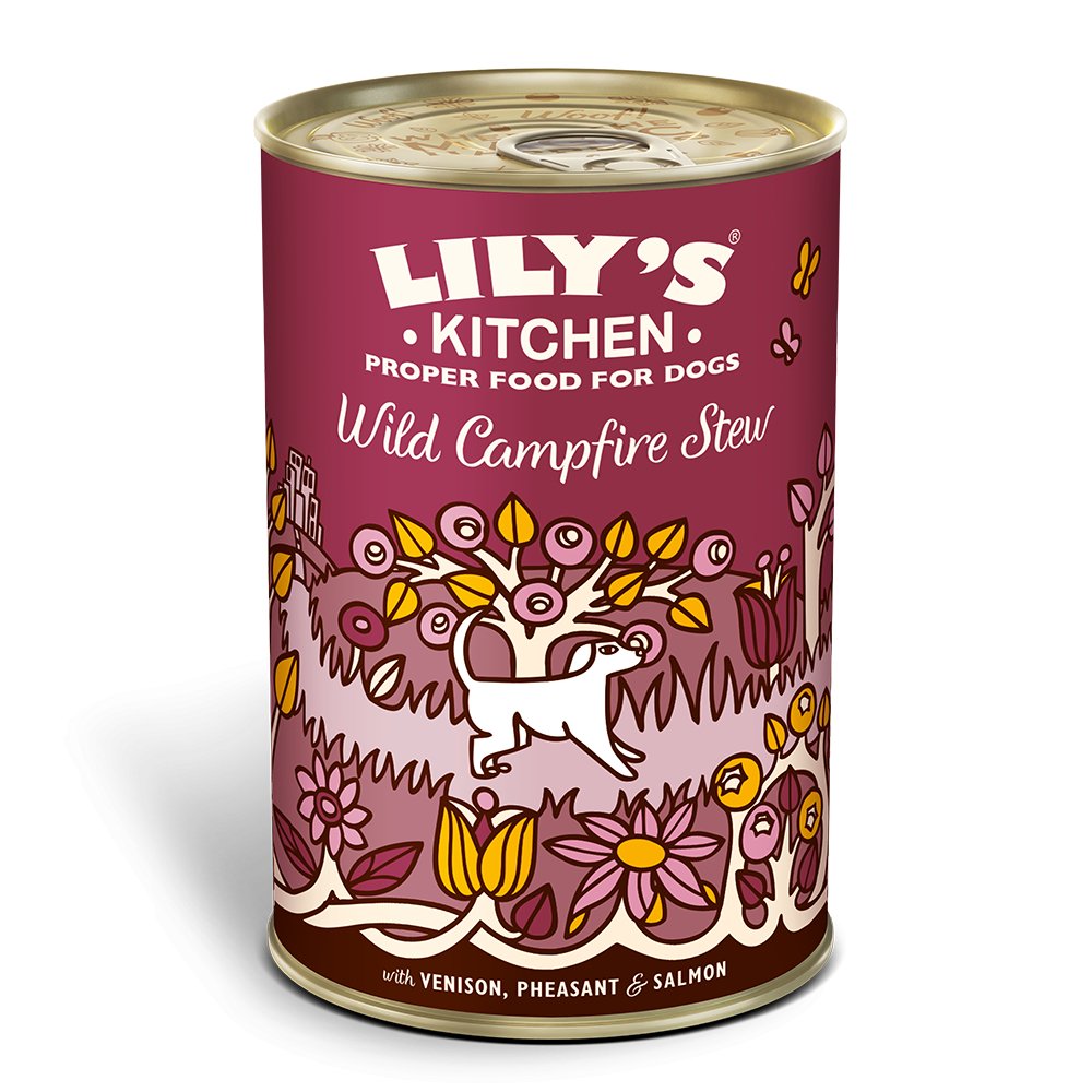 Lily's Kitchen Wild Campfire Stew Tins - 6 x 400g, Lily's Kitchen,