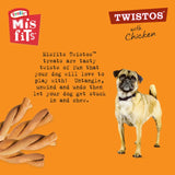 Misfits Twistos Chicken Dog Treats - 18 Pack, Pedigree,