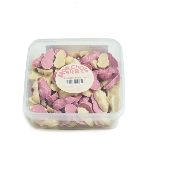 Chocolate Dog Treats - Strawberry Cream Candy Mice - Dog Reward