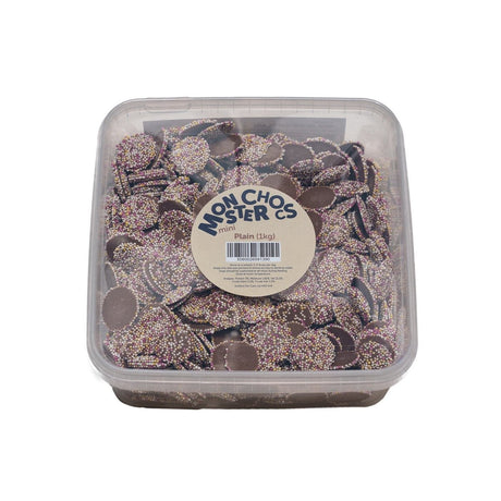 Monster Chocs Mini Plain Chocolate Dog Treats, Monster Chocs,