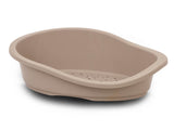 MP Bergamo Sonny Classic Plastic Pet Bed, Rosewood, 110 cm