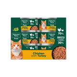 Natures Menu Adult Cat Chicken with Turkey Cans - 18 x 85g, Natures Menu,