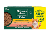 Natures Menu Adult Cat Meat Selection 48 Can Multipack, Natures Menu,
