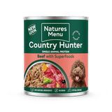 Natures Menu Country Hunter Beef with Superfoods Cans - 6x 600g, Natures Menu,