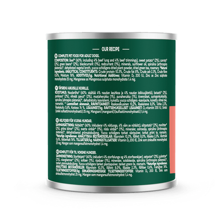 Natures Menu Country Hunter Beef with Superfoods Cans - 6x 600g, Natures Menu,