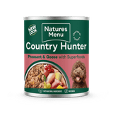 Natures Menu Country Hunter Pheasant & Goose with Superfoods Can - 6 x 600g, Natures Menu,