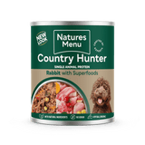 Natures Menu Country Hunter Rabbit with Superfoods Can - 6x 600g, Natures Menu,