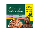 Natures Menu Country Hunter Superfood Meat Selection Pouch - 36 x 150g, Natures Menu,