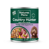 Natures Menu Country Hunter Turkey with Superfoods Cans - 6 x 600g, Natures Menu,