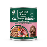 Natures Menu Country Hunter Venison with Superfoods Can - 6 x 600g, Natures Menu,