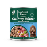 Natures Menu Country Hunter Wild Boar with Superfoods Can - 6 x 600g, Natures Menu,