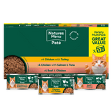 Natures Menu Meat Selection Adult Cat Multipack Cans - 4x (12x85g), Natures Menu,