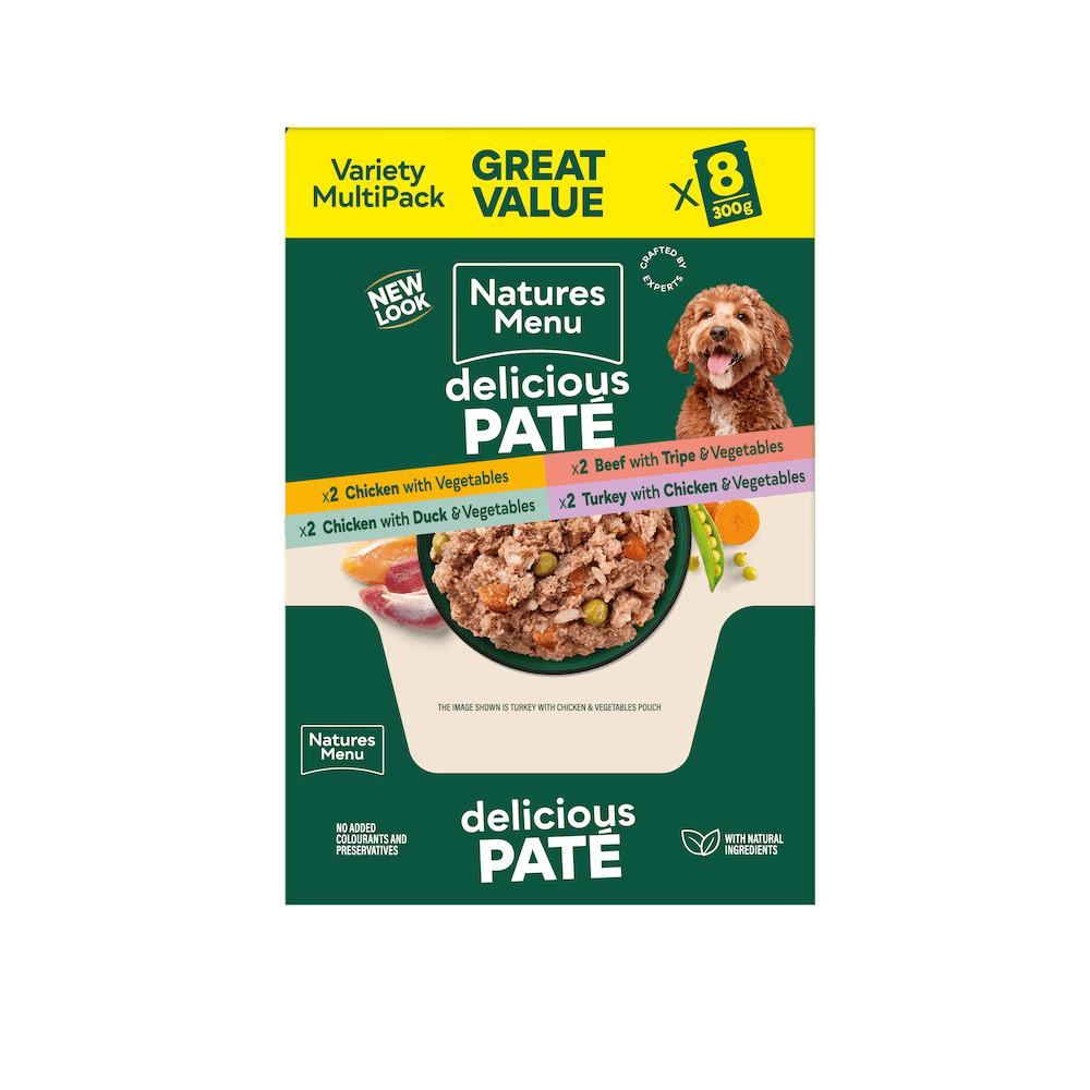 Natures Menu Meat Selection Pouch Multipack - 8 x 300g, Natures Menu,