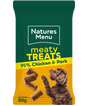 Natures Menu Meaty Chicken Dog Treats - 12 x 50g, Natures Menu,