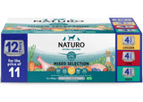 Naturo Adult Dog Mixed Selection with Rice Variety Pack Trays - 12 x 400g, Naturo,