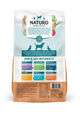 Naturo Senior Grain Free Dry Turkey & Potato with Vegetables 4x2kg, Naturo,