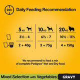 Pedigree Adult Wet Dog Food Pouches Mixed Selection in Gravy - 48 x 100g, Pedigree,