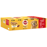 Pedigree Chunks in Jelly Mixed Selection Jumbo Pack Tins - 24 x 385g, Pedigree,