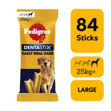 Pedigree Dentastix Daily Large Dog Dental Chew Treat, Pedigree, 84 Sticks