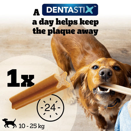 Pedigree Dentastix Daily Medium Dog Dental Chew Treat, Pedigree, 105 Stick Mega Pack
