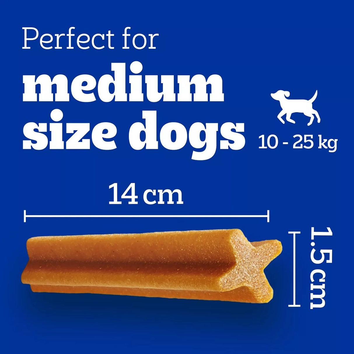 Pedigree Dentastix Daily Medium Dog Dental Chew Treat, Pedigree, 105 Stick Mega Pack