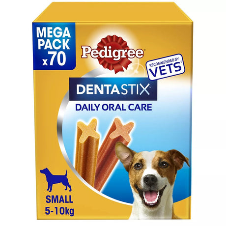 Pedigree Dentastix Daily Small Dog Dental Chew Treat, Pedigree, 70 Stick Mega Pack
