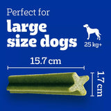 Pedigree Dentastix Fresh for Large Dogs Daily Dental Chew Treat, Pedigree, 84 Sticks