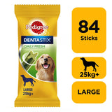 Pedigree Dentastix Fresh for Large Dogs Daily Dental Chew Treat, Pedigree, 84 Sticks