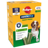 Pedigree Dentastix Fresh for Medium Dogs Daily Dental Chew Treat, Pedigree, 112 Sticks