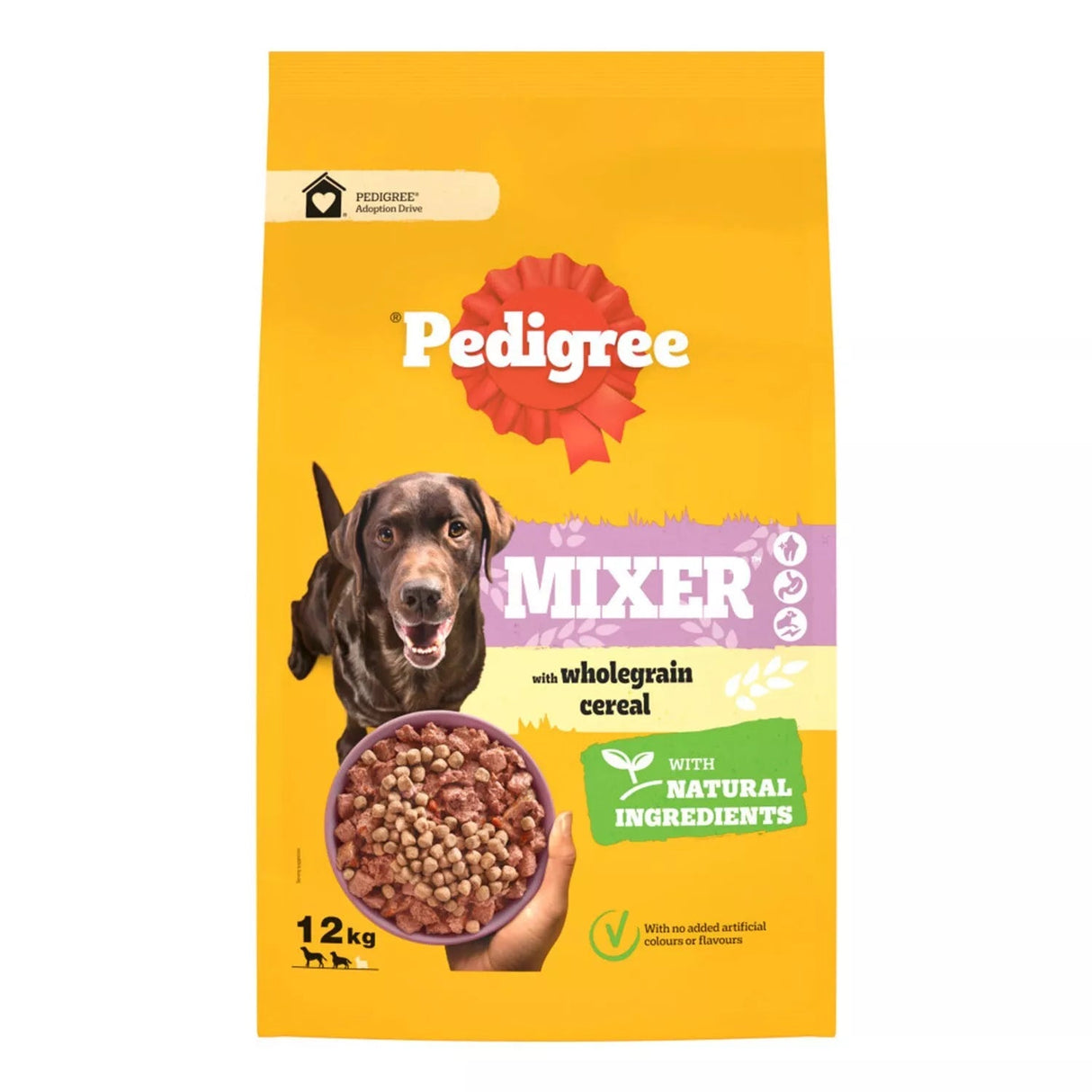 Pedigree Dry Mixer Adult Dog Food - 12 kg, Pedigree,