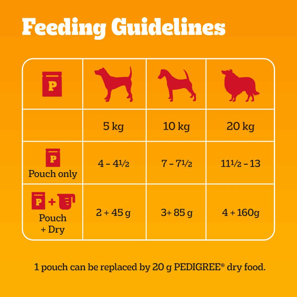 Pedigree Farmer's Selection in Gravy Adult Wet Pouches Mega Pack 40 x 100g, Pedigree,