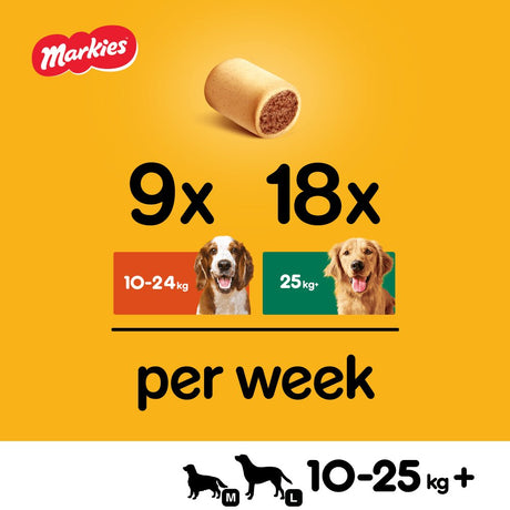 Pedigree Markies Adult Dog Treat Biscuits, Pedigree, 12 x 500g