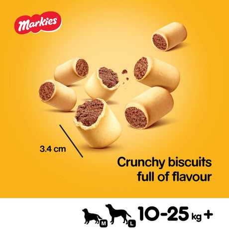 Pedigree Markies Adult Dog Treat Biscuits, Pedigree, 12 x 500g