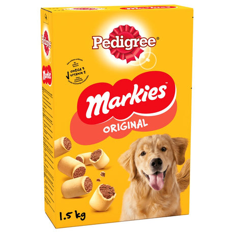 Pedigree Markies Adult Dog Treat Biscuits, Pedigree, 5 x 1.5kg