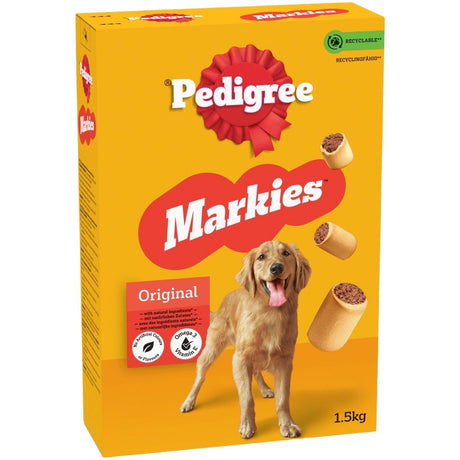 Pedigree Markies Adult Dog Treat Biscuits, Pedigree, 7.5 kg