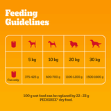 Pedigree Mixed Selection in Gravy Adult Wet Dog Food Tins - 24 x 400g, Pedigree,