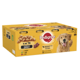 Pedigree Mixed Selection in Gravy Adult Wet Dog Food Tins - 24 x 400g, Pedigree,