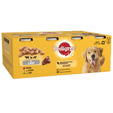 Pedigree Mixed Selection Tins Chunks in Loaf Adult Wet Dog Food - 24 x 400g, Pedigree,