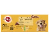 Pedigree Mixed Selection Tins Chunks in Loaf Adult Wet Dog Food - 24 x 400g, Pedigree,