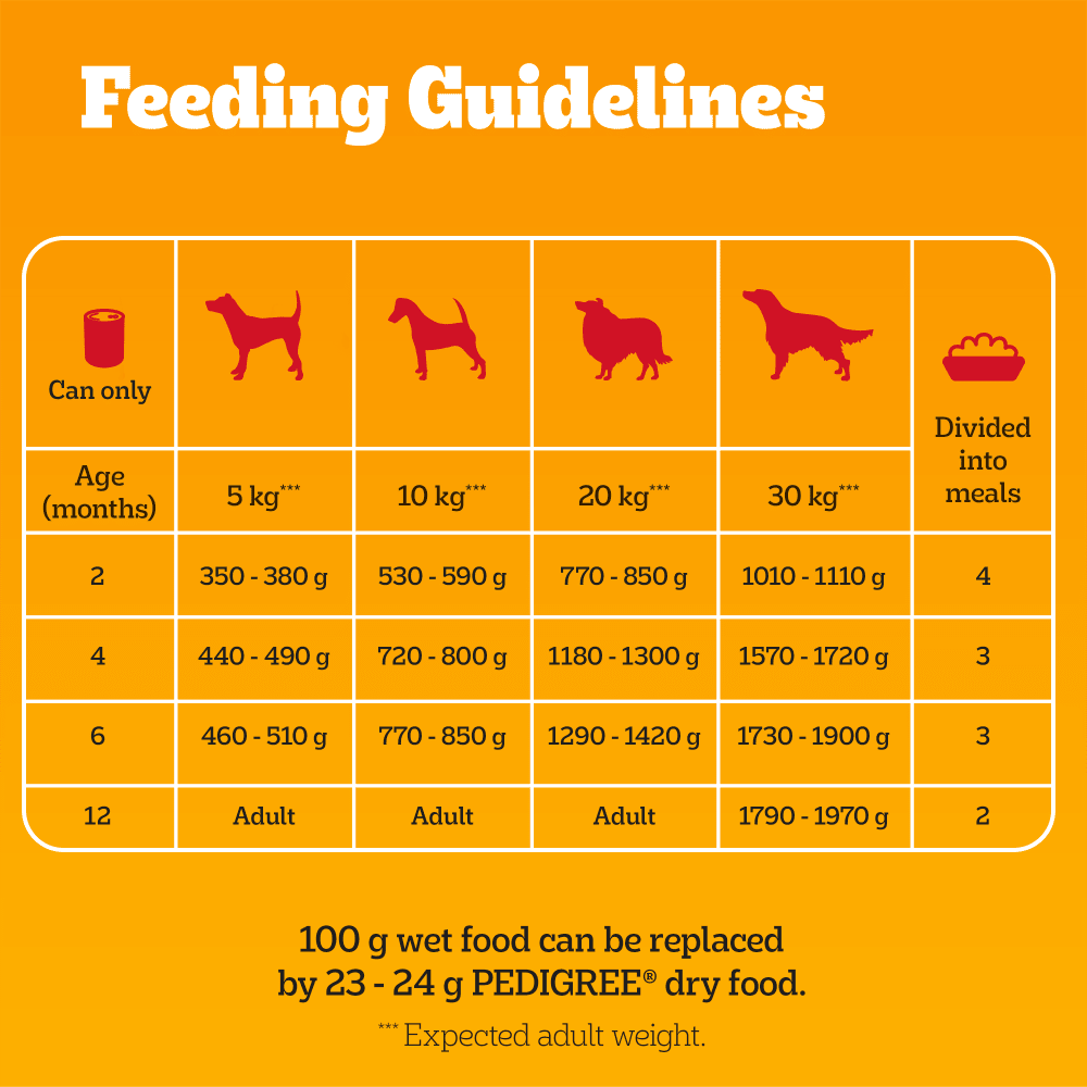 Pedigree Puppy Mixed Selection Chunks in Jelly Tins - 24 x 400g, Pedigree,