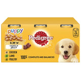 Pedigree Puppy Mixed Selection Chunks in Jelly Tins - 24 x 400g, Pedigree,