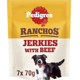 Pedigree Ranchos Jerkies Dog Chew Treat Beef - 7 Pack x 70g, Pedigree,