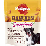 Pedigree Ranchos Superfoods Dog Treats - 7 Pack x 70g, Pedigree, Chicken