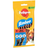 Pedigree Rodeo Dog Treats with Beef - 12 x 123g Packs, Pedigree,