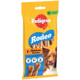 Pedigree Rodeo Dog Treats with Chicken - 12 x 123g Pack, Pedigree,