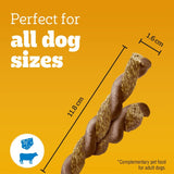 Pedigree Rodeo Duos Beef & Cheese Adult Dog Treats - 10 x 123g Bags, Pedigree,
