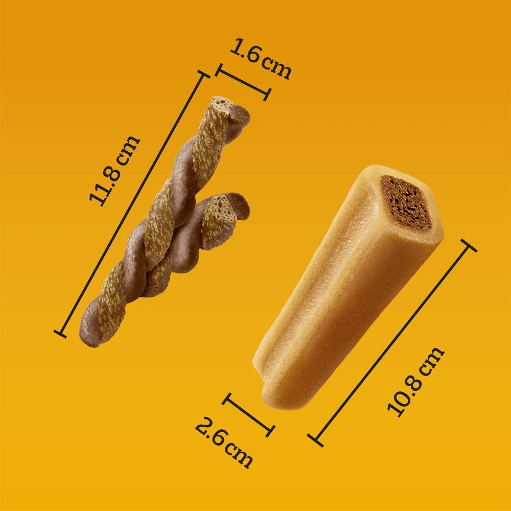 Pedigree Rodeo Duos & Jumbone Medium Dog Treats Mega Box 28 Chews, Pedigree,