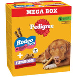 Pedigree Rodeo Duos & Jumbone Medium Dog Treats Mega Box 28 Chews, Pedigree,