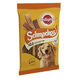 Pedigree Schmackos Adult Dog Treats Poultry Mix 20 Strips - 9 Bags, Pedigree,